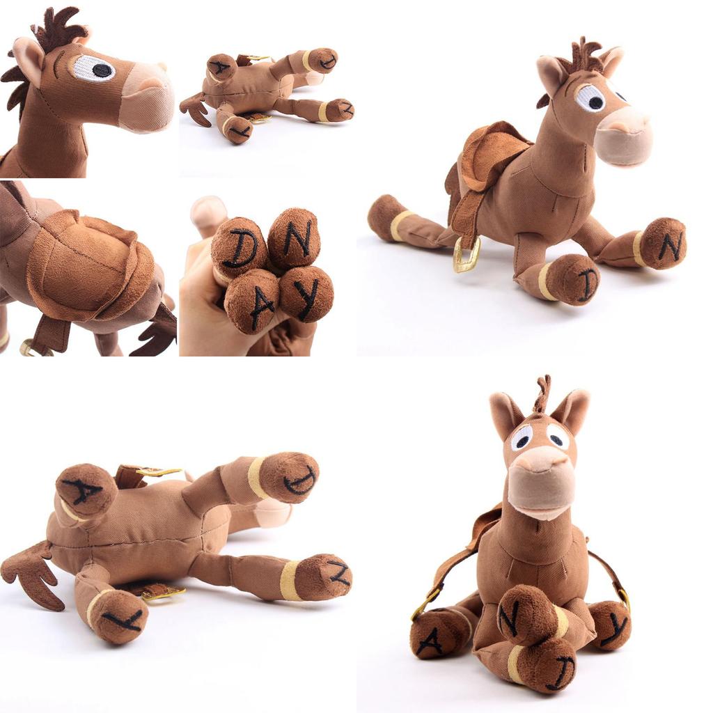 Entzückendes Toy Story Weiches Plüsch Stofftier Bullseye 10-Zoll Woody und Jessie Pferdepuppe