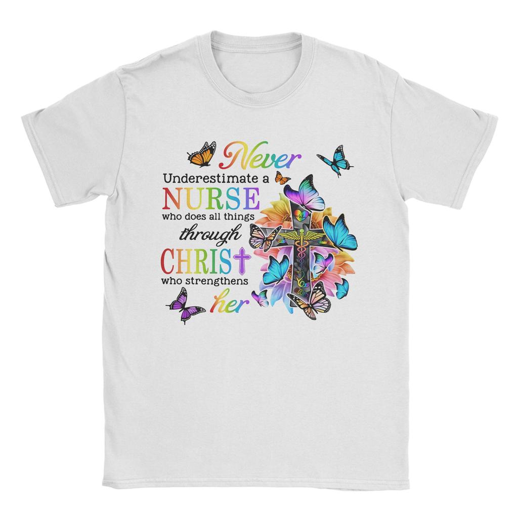 Best School Nurse T Shirt for Unisex Unisex 100 Cotton for Male TShirts Round Collar Nurses Day Tee Shirt Short Sleeve Printing