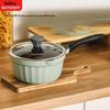 Buydeem 20cm Enamel Non-Stick Saucepan