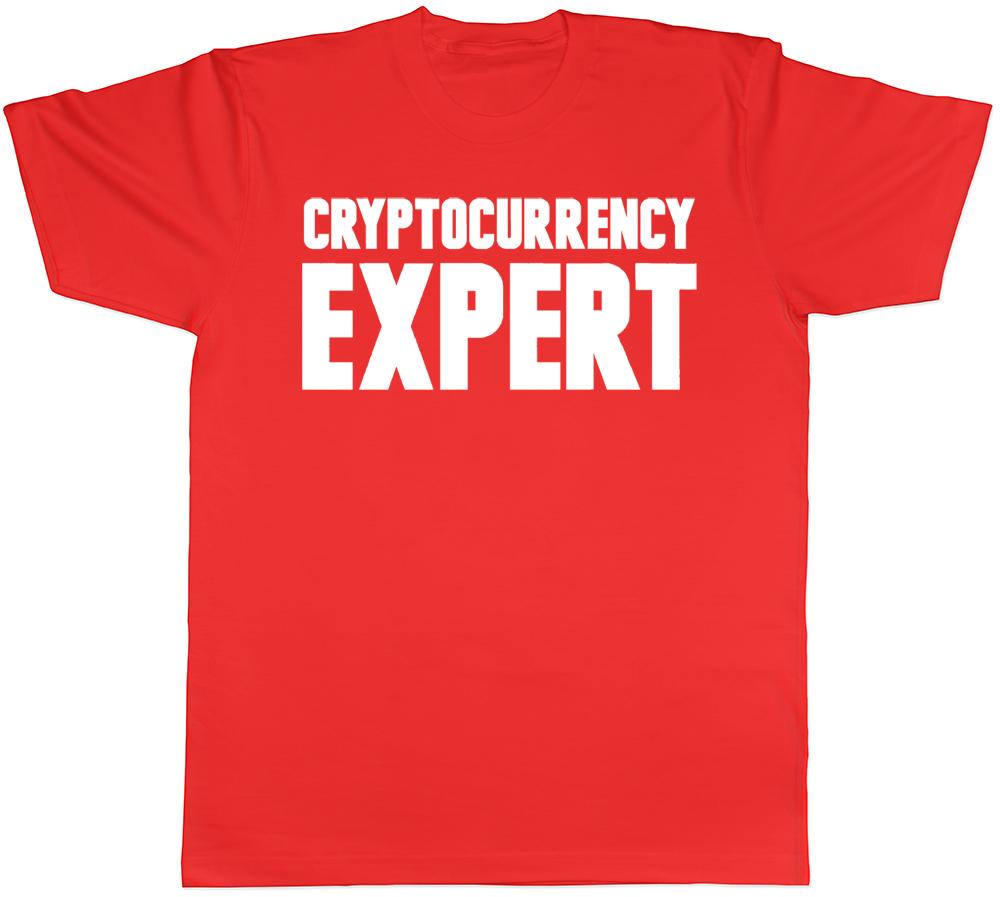 Cryptocurrency Expert Unisexs Ladies Unisexs TShirt S