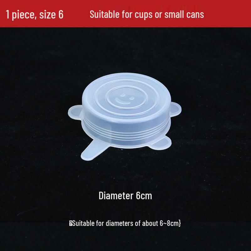 Silicone Universal Food-Grade Microwave Cover: Transparent, High-Temp Resistant