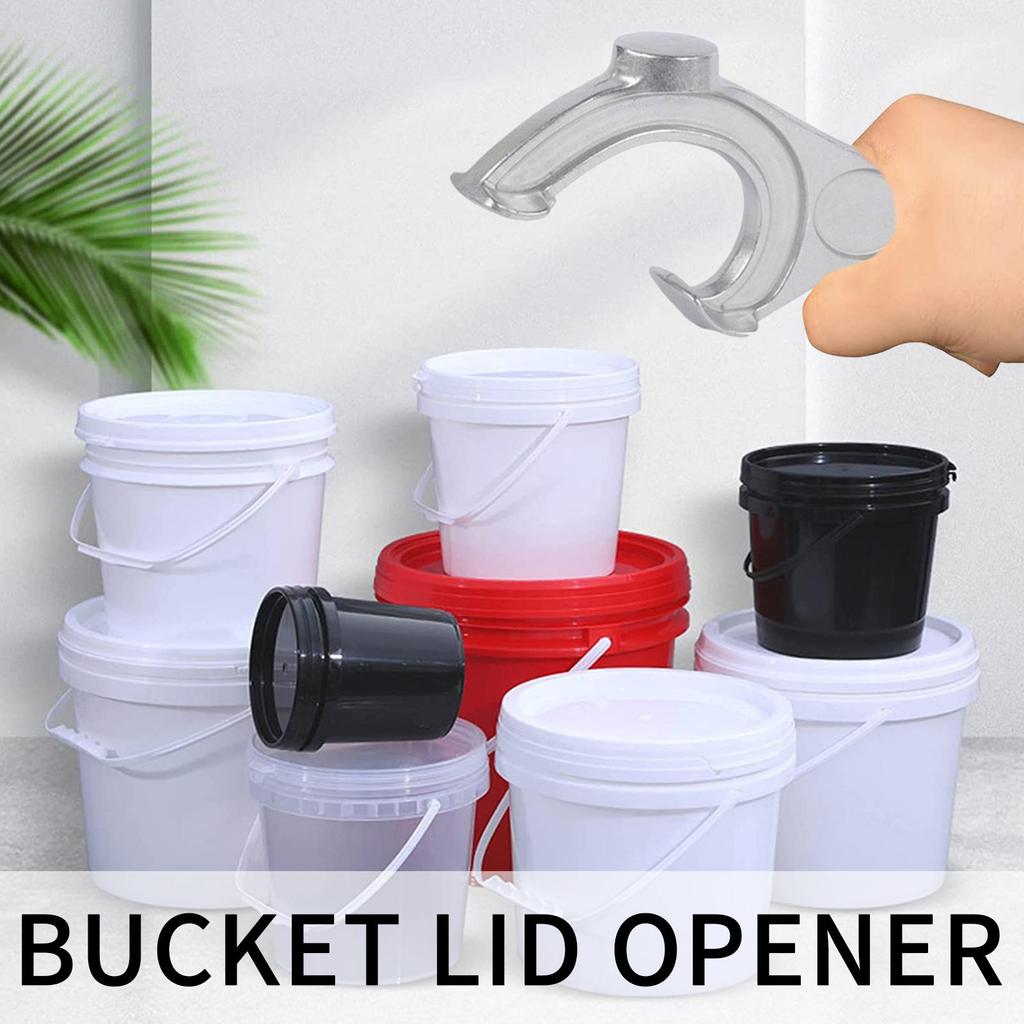 Aluminum Bucket Lid Opener Multi Function Bucket Opener Durable Bucket Lid Remover Paint Can Opening Tool Wrench Tool for Home