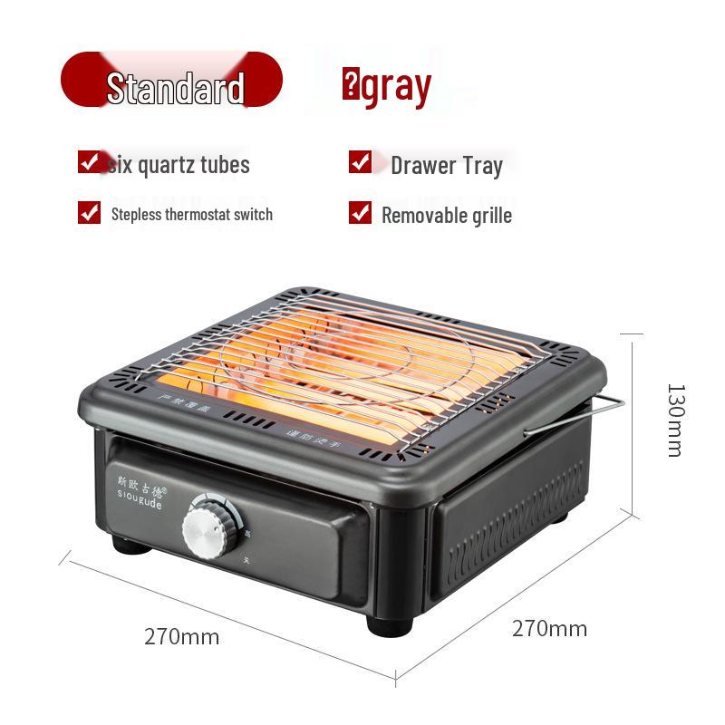 Энергосберегающий электрический керамический гриль-нагреватель - Быстрый нагрев, солнечная плита для бытового использования
