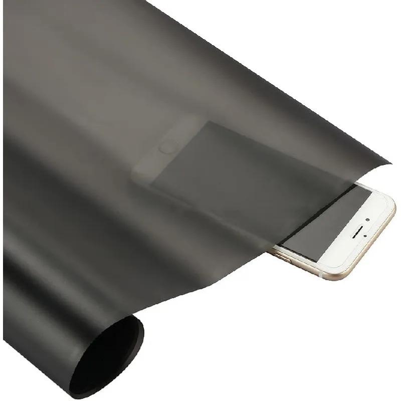 Matte Black Headlight Tail Fog Light Vinyl Film Universal 100X30Cm