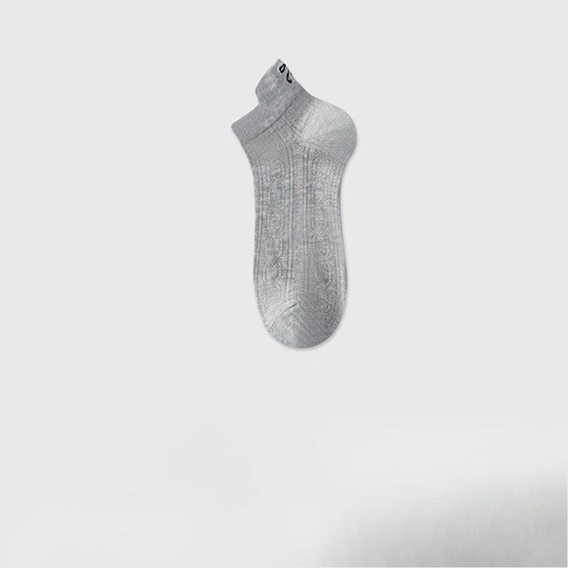 Female Summer Thin New Style Bowtie Breathable Deodorant Boneless Short Tube Cotton Socks