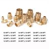 Male Thread Brass Nipples Hex Design NPT Male Nipples Fittings Hex Nipple Connectors