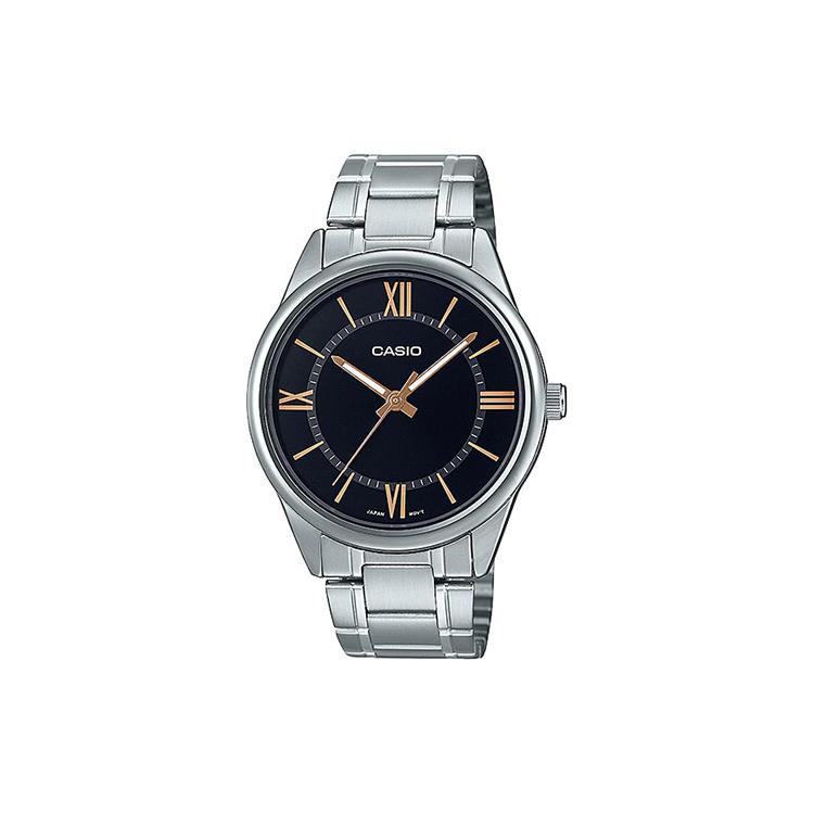 CASIO Men Standard Series Black Watch MTP-V005D-1B5 MTP-V005D-1B5 Black Dial