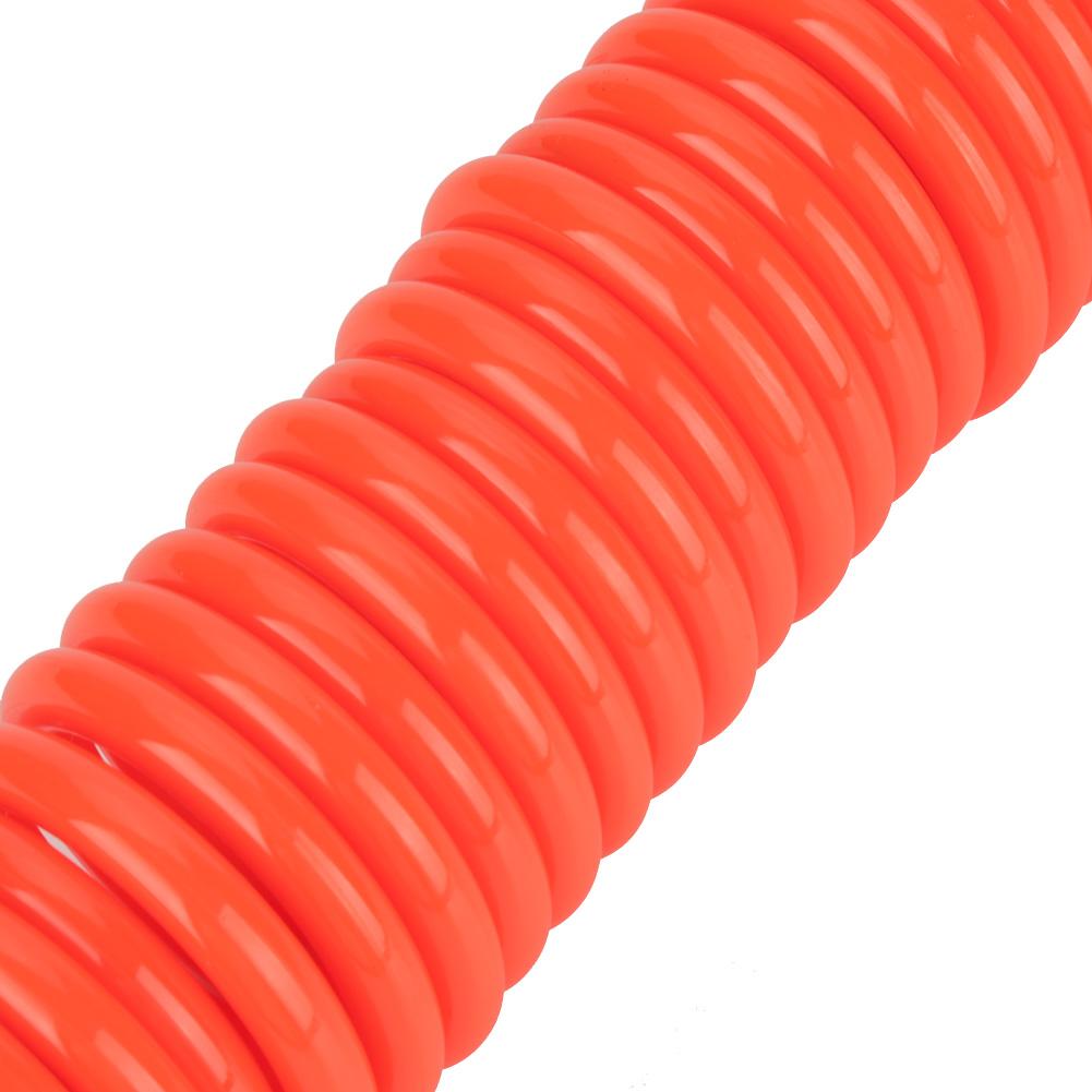 8mm*5mm Flexible PU Recoil Air Hose with Joints for  Air Compressor Pump 9m Red
