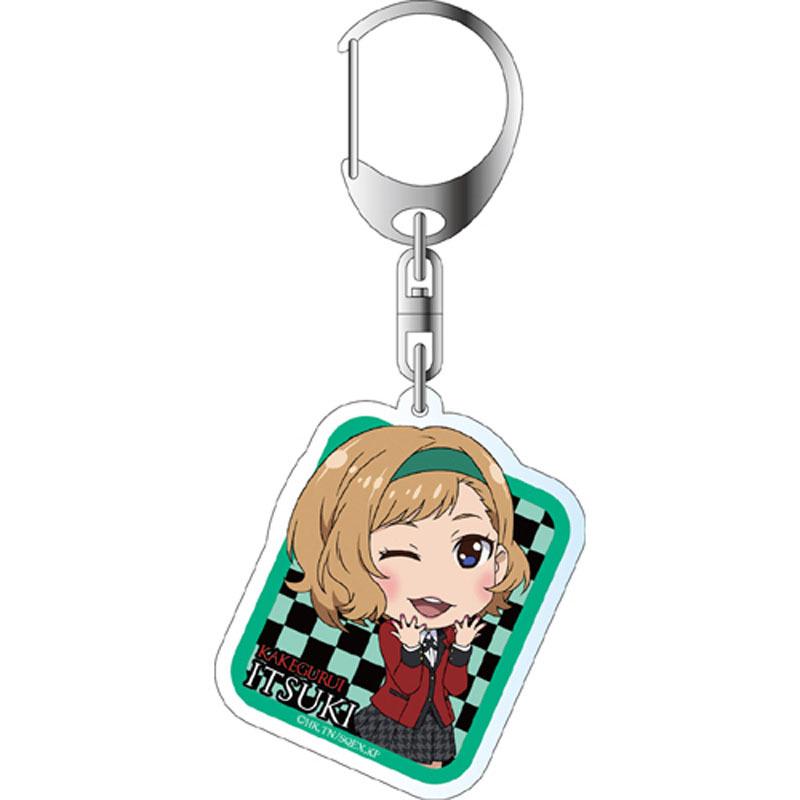 Kakegurui Anime Keychain - Yumeko Jabami & Luna Yumetsuki Acrylic Keyring