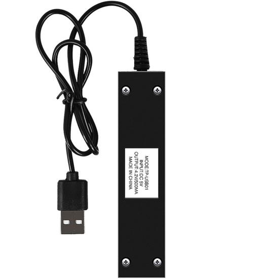 Battery USB Charger Wear Resistant Multifunctional LED Smart Rechargeable Adapter