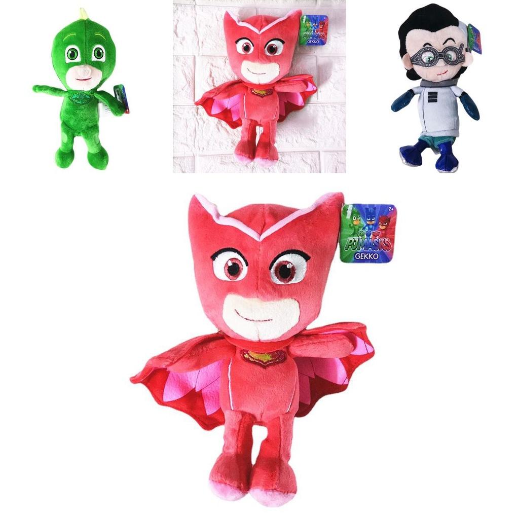 Charming Pj Masks Plush Doll Toy Set With Catboy Gekko Luna Girl Owlette Romeo For Gift Giving