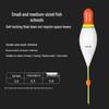 Nipple Anti-Flow Eye-Catching Short Fishing Float for Shallow Water and Small Fish