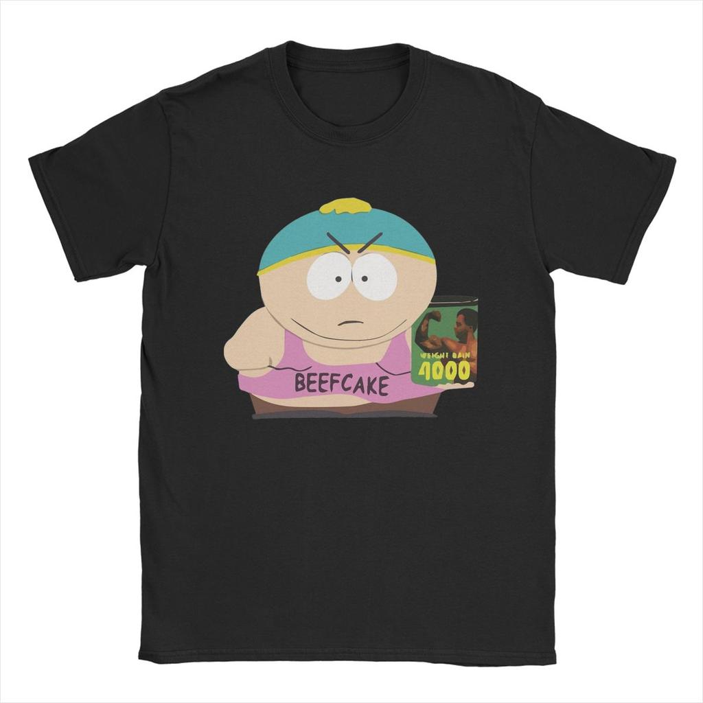 Novelty BEEFCAKE 4000 Southparks T-Shirts Men Round Neck Cotton T Shirts Short Sleeve Tee Shirt Plus Size Tops