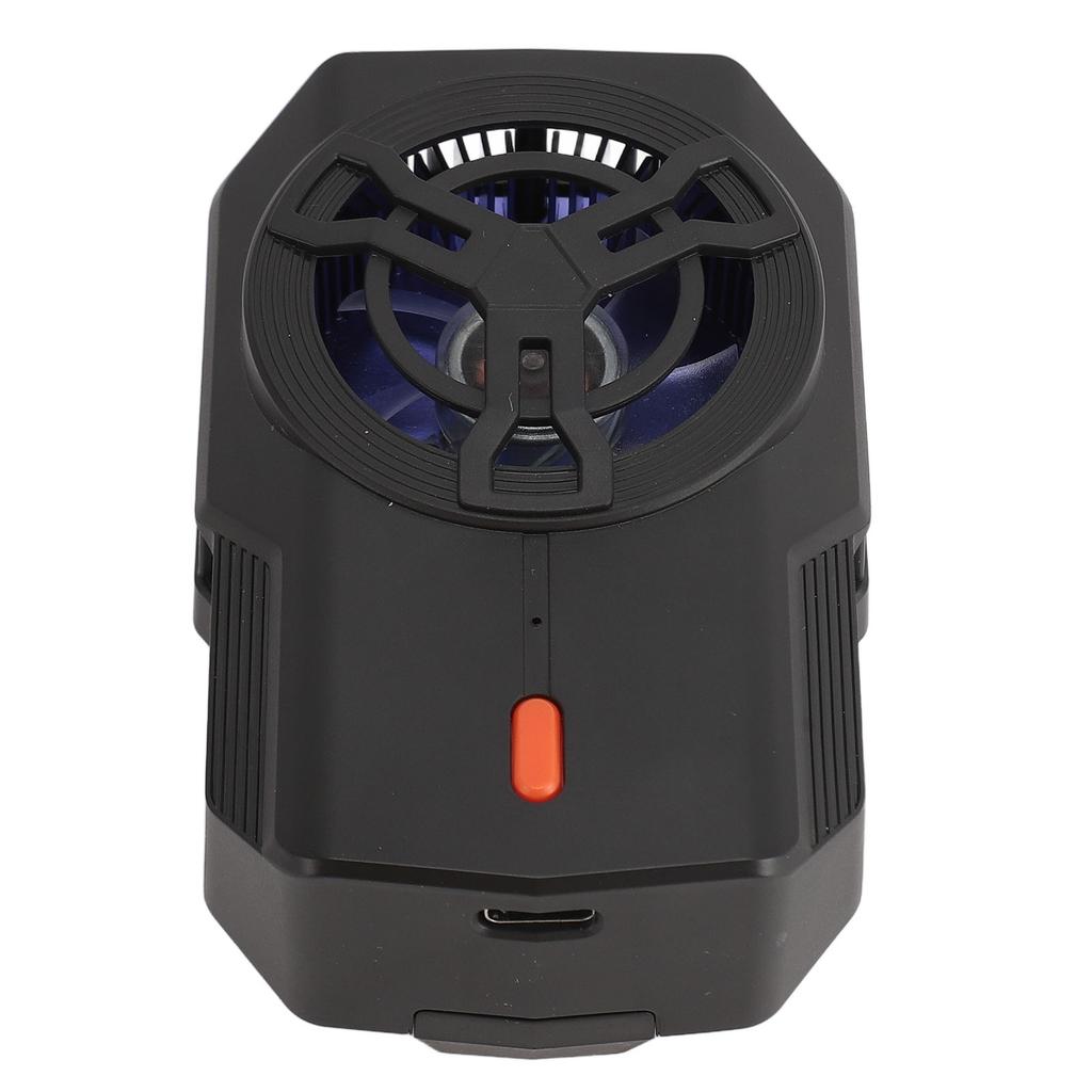 Semiconductor Phone Cooler Ice Porcelain 3 Gears Cordless Quiet Cell Phone Radiator Cooling Fan with Damping