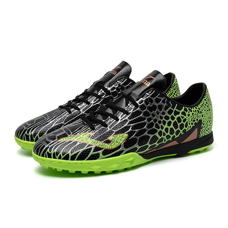 New Football Shoes Mandarin Duck Men's and Women's Broken Nails TF Long Nails Ag Students Low-top Sneakers Adult Game Training Shoes 2025