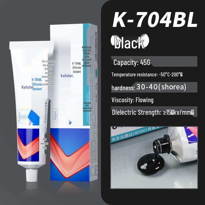 Sellador de Silicona Impermeable de Alta Temperatura Kafute 704 para Electrónica
