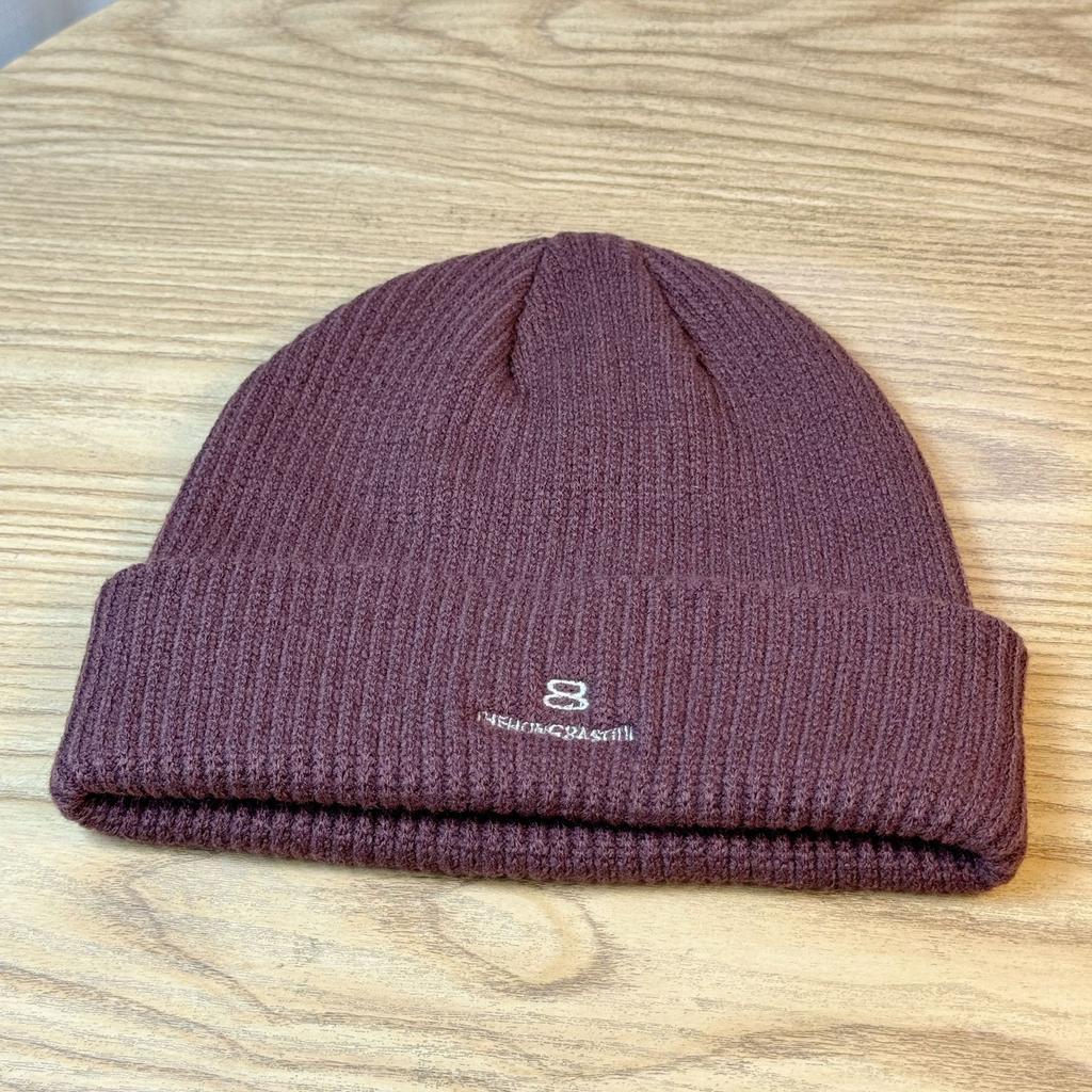 Winter American Cold Hat Fashion Niche Trendy Brand Letter Embroidery Sports Hat Woolen Hat Women's Knitted Hat