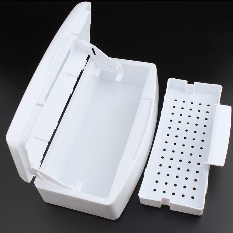 Nail Art Disinfection Box - Beauty Salon Alcohol Sterilization Storage