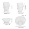3D Silicone Mold 4X Silicone Christmas Snowman Molds 3D Christmas Baking Molds Resin Crafting Mold Christmas Candle Mold For