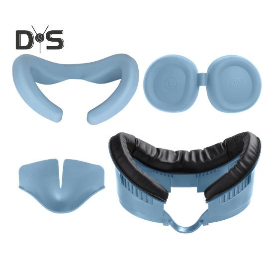 Facial Interface Face Pad for Meta Quest 3 Headset Accessories VR Face Cushion Pad Cover Fitness Facial Interface Foam Replacement