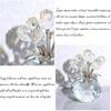 Hochzeitstagsgeschenk für Frauen: Beliebtes K9 Kristall Transparent Rose Geschenk - Ein Strauß ewiger Rosen - Ein Rosenornament - Perfekt für Geburtstag