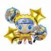 Anime Naruto Balloon & Flag Set: Minato & Sasuke Birthday Party Decorations