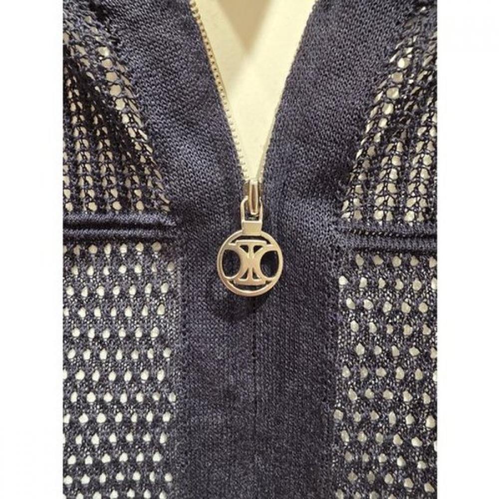 Cc Collect Mesh Hooded Zip Cardigan C262ksl131