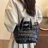 Quilted Shoulder Bag Nylon Down Padded Ladies Messenger Bag Fashion Casual Large Capacity Handbags for Winter Female Tote