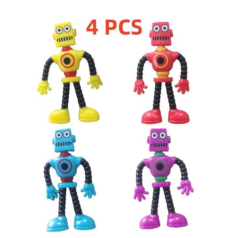 

Креативный скручивающийся проволочный робот Роботы, способные принимать позы Забавный подарок-прикол для детей и взрослых Игрушка для снятия стресса Уникальное украшение для стола