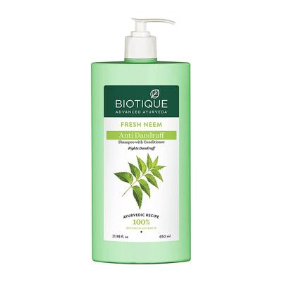 Shampoo-balsamo antiforfora al Neem (650 ml), Shampoo antiforfora Fresh Neem con balsamo,