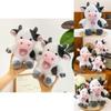 Cute Sitting Cow Plush Toy With Pp Cotton Filling For Children And Kids Gift