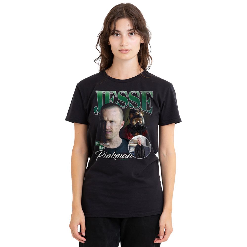 Breaking Bad Womens/Ladies Homage Jesse Pinkman T-Shirt