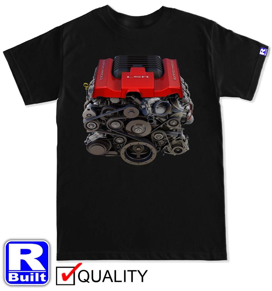 Camaro ZL1 LSA Supercharged Engine Cadillac CTS-V Engine Motor Mounts T Shirt