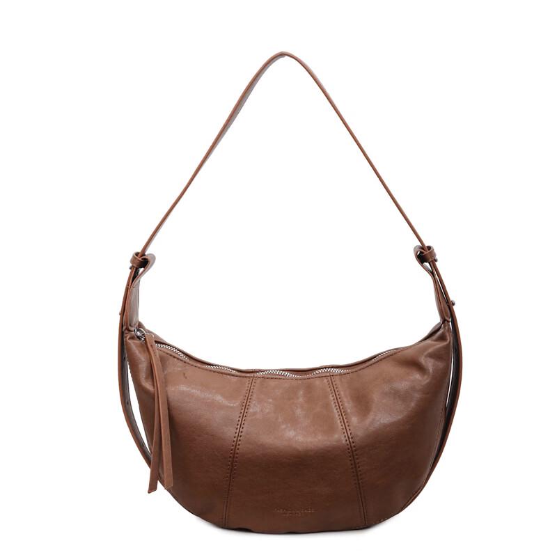 

Женская сумка через плечо OGAR из ПУ-кожи в форме пельменя One Size