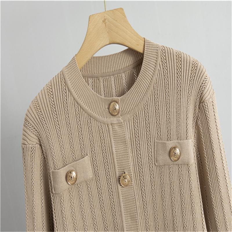 Knitted women's suit, Autumn new cardigan sweater+vest+skirt three piece set