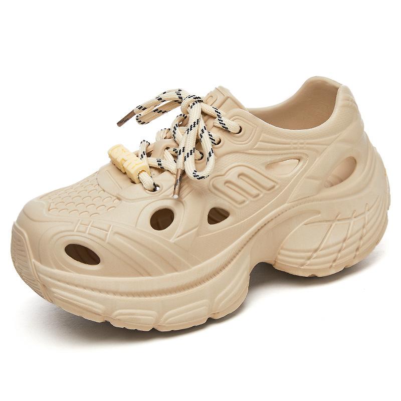 

Fashion Sandals Women s Summer Soled Shoes EVA Soft Soled Casual Shoes Fashionable Height Increasing Shoes Breathable Women s Slippers 36-37