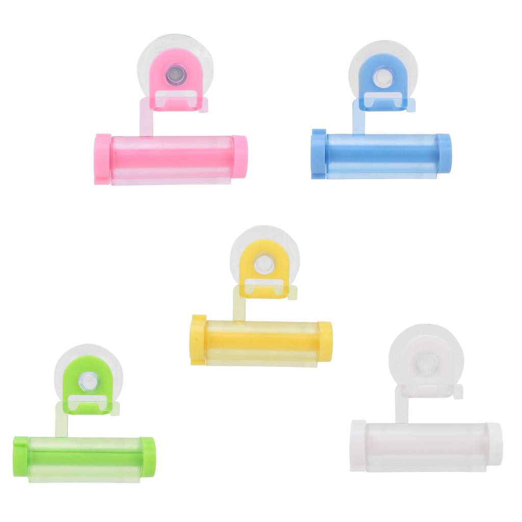 WallMounted Toothpaste Tube Squeezer Rolling Toothpaste Wringer Dispenser for Bathroom