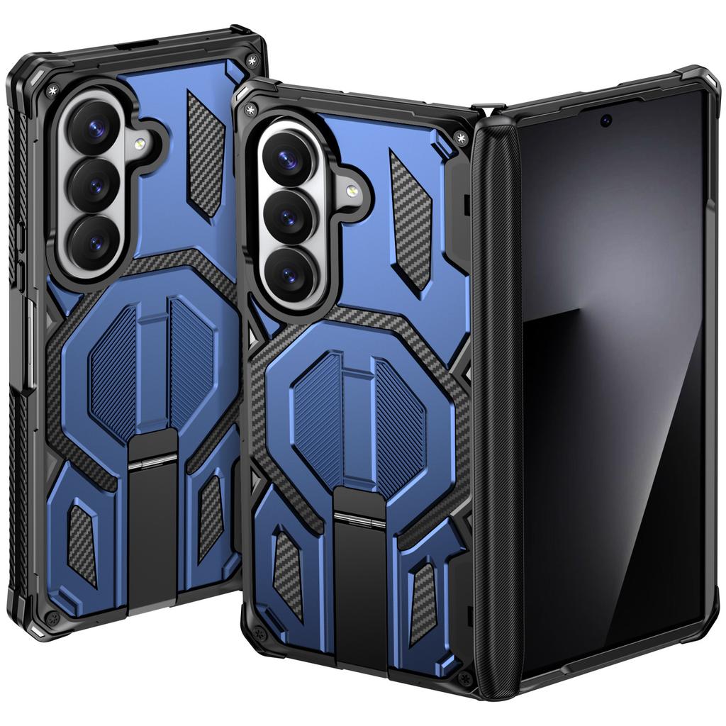 Europe, America and Other Cross-border Applicable Samsung Fold8 Mobile Phone Case, Military Grade Anti-drop Zfold7 Folding Screen Mobile Phone Protect