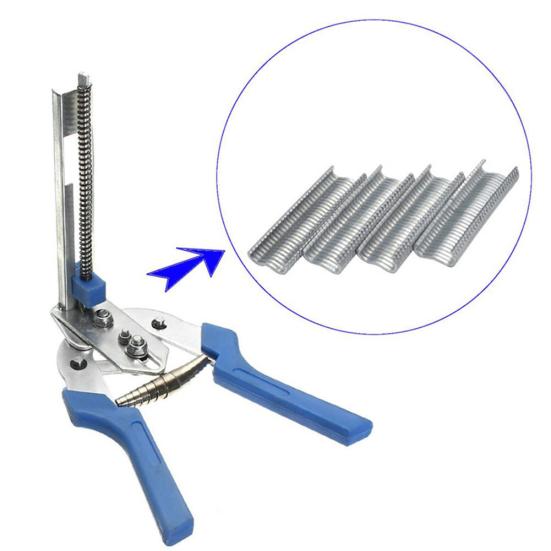 1Pc Ring Pliers or 600pcs M Clips Anti-slip Handle Metal Hand Tool