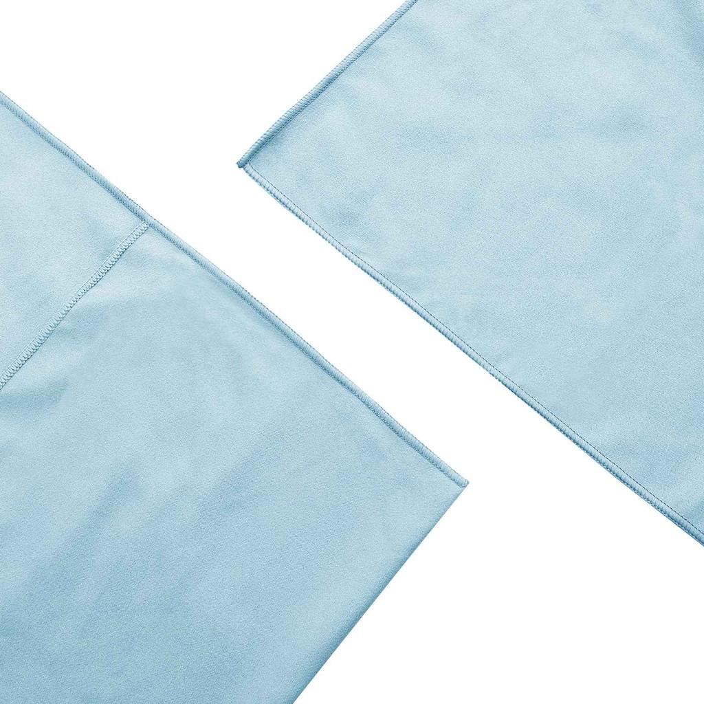Outdoor Chair Towels 2 pcs Blue 130 x 60 cm