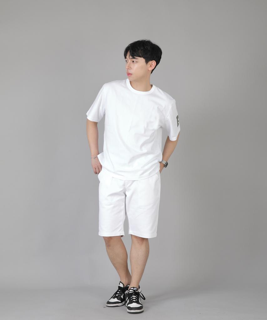 Seinteukeulu Regular Shorts Eres-351 White
