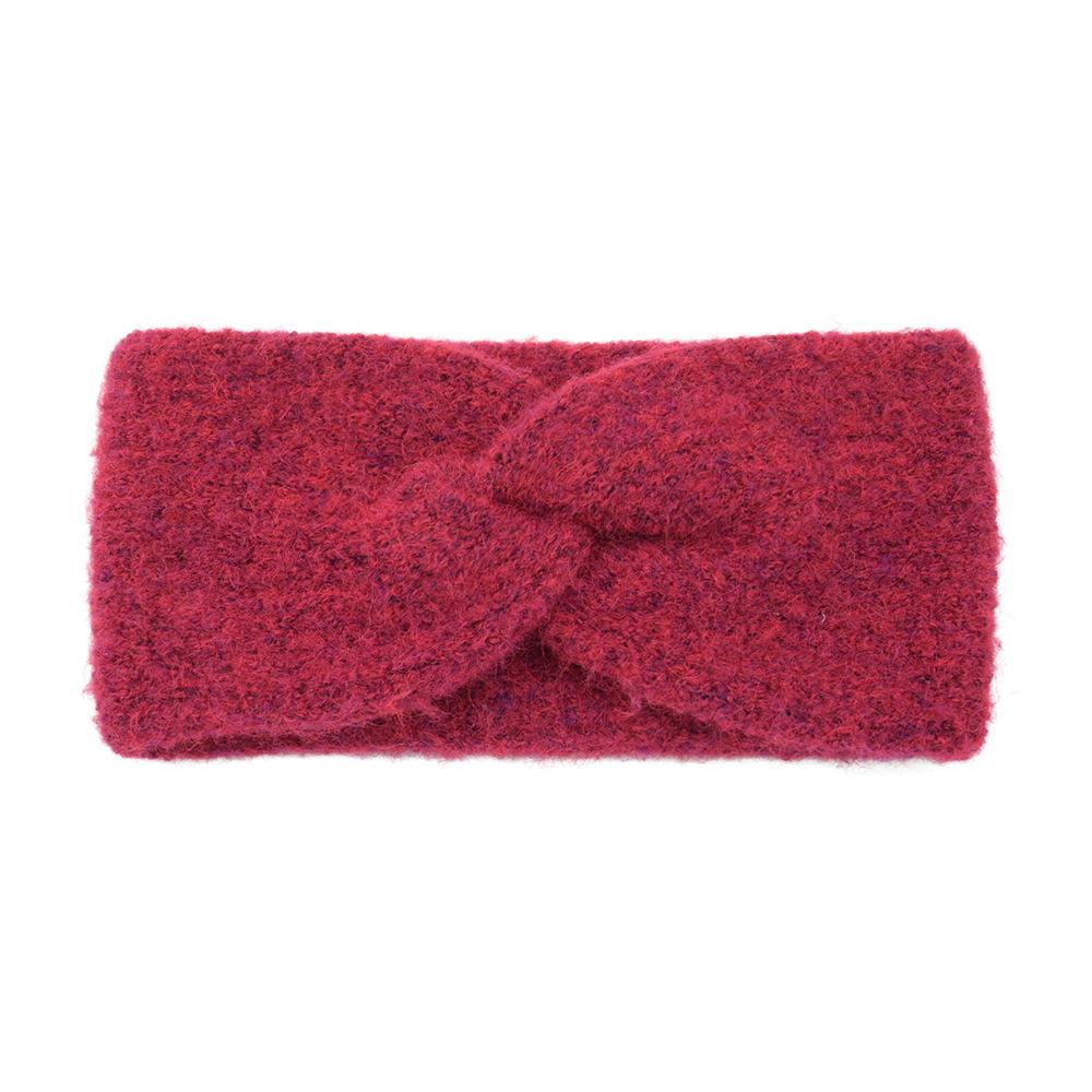 New Wide Cross Knitted Headbands For Woman Winter Solid Warm Hairband Elastic Ear Protection Headwear Girls Hair Accessories