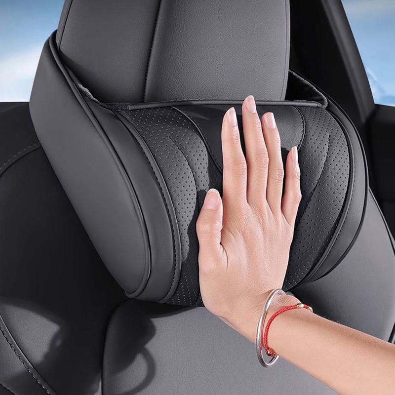 Car Lumbar Support Neck Pillow Memory Foam Logo Cushion For KIA Carnival Niro EV9 K8 Forte Cerato Sportage Ray EV Telluride hbwjx00