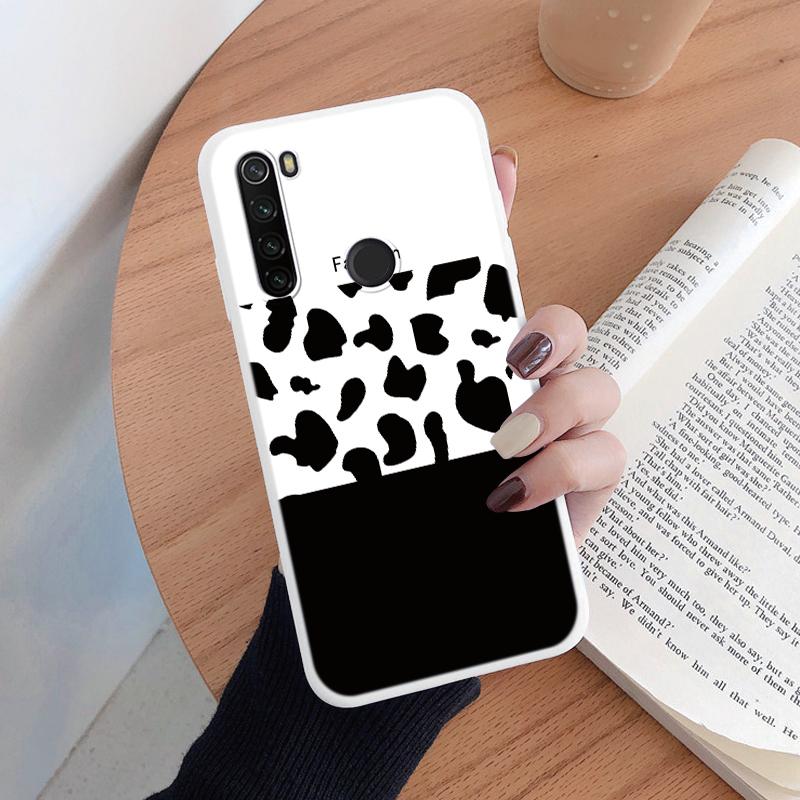Case For Redmi Note 8 8T Soft Silicone TPU Back Cover Case Protective Coque For Redmi Note8 Shell 8 T Leopard Painted Bumper
