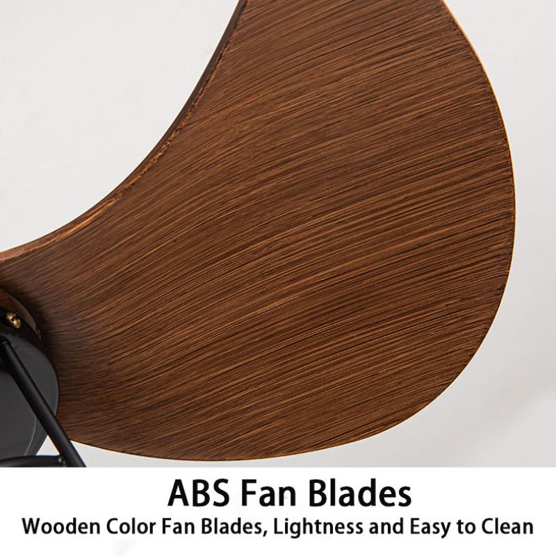 22 Inchs E27 Bulb Electric Fan Lamp Household Old School Ceiling Fan Light Bedroom Small Ceiling Fan