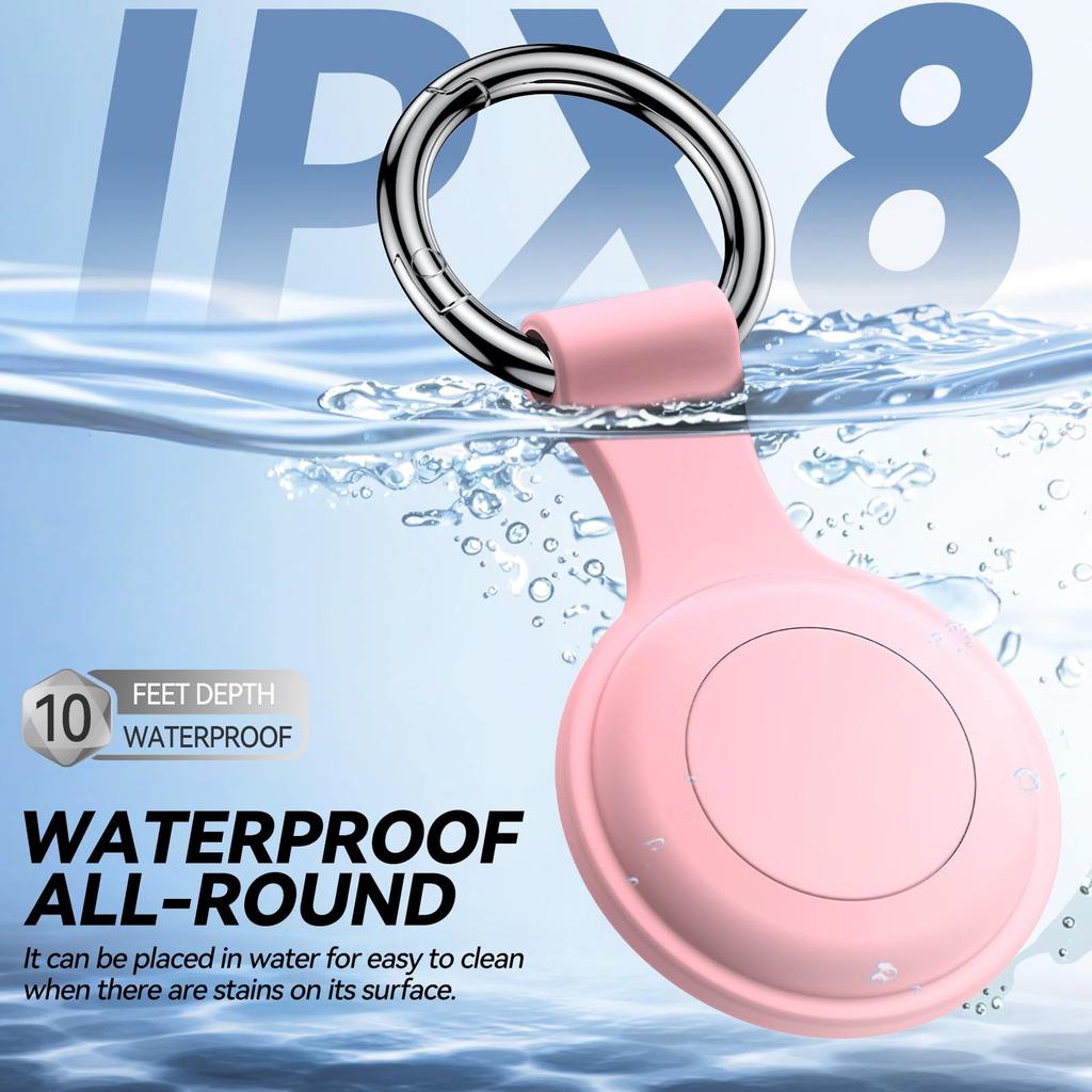 Joremx 2 Pack for AirTag Case Silicone