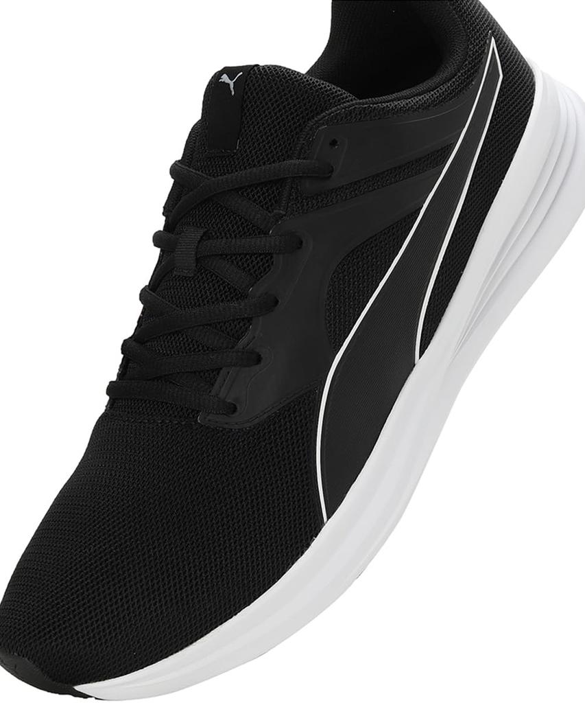 Puma Transport Running Training Size Unisex 2024 Puma White Size Cm Sneakers, 377028, Adult, Spring/Summer Colors, Black/Puma (01), 27.5