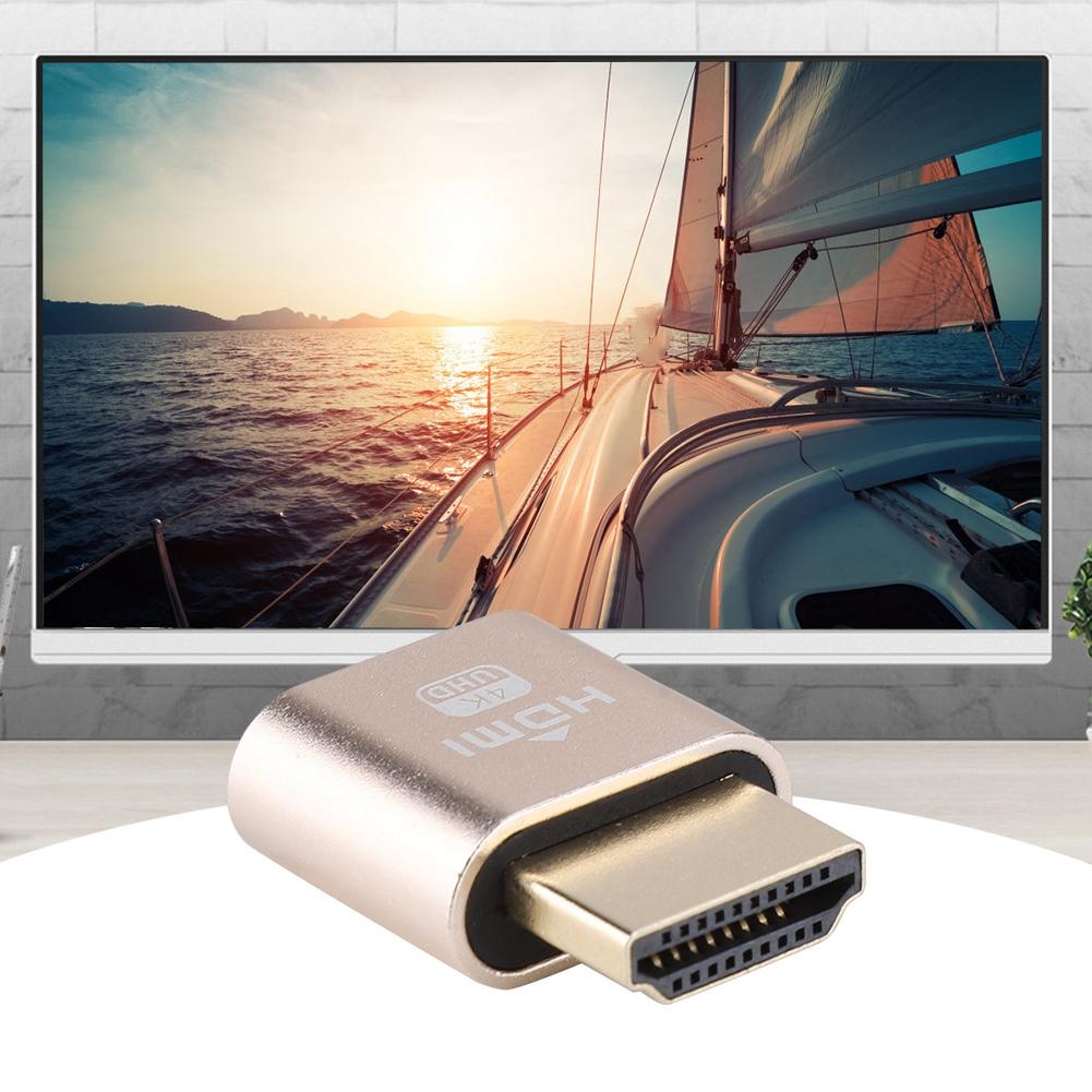 Graphics Card Spoof HDMI Fake Load VGA Analog Camouflage HD Lock Screen Virtual Display