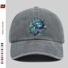 Pc Marine Life Turtle Print Pattern Baseball Cap Spring Summer Fashion Decor Sun Hat Truck Driver Papa Hat Comfortable Light