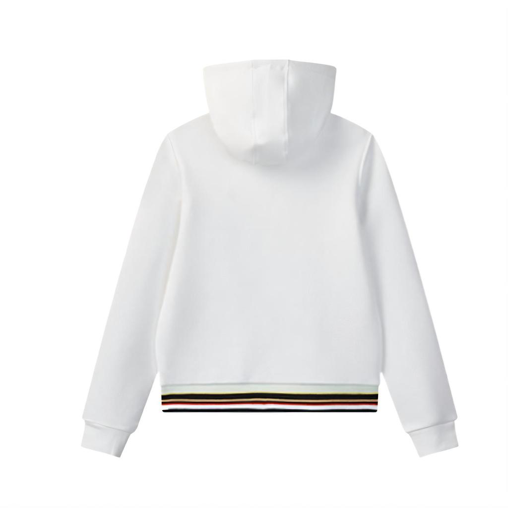 FILA Modern Heritage Series Comfortable Youthful Long Sleeve Sweatshirt Women sweatshirt White F11W031206F-WT